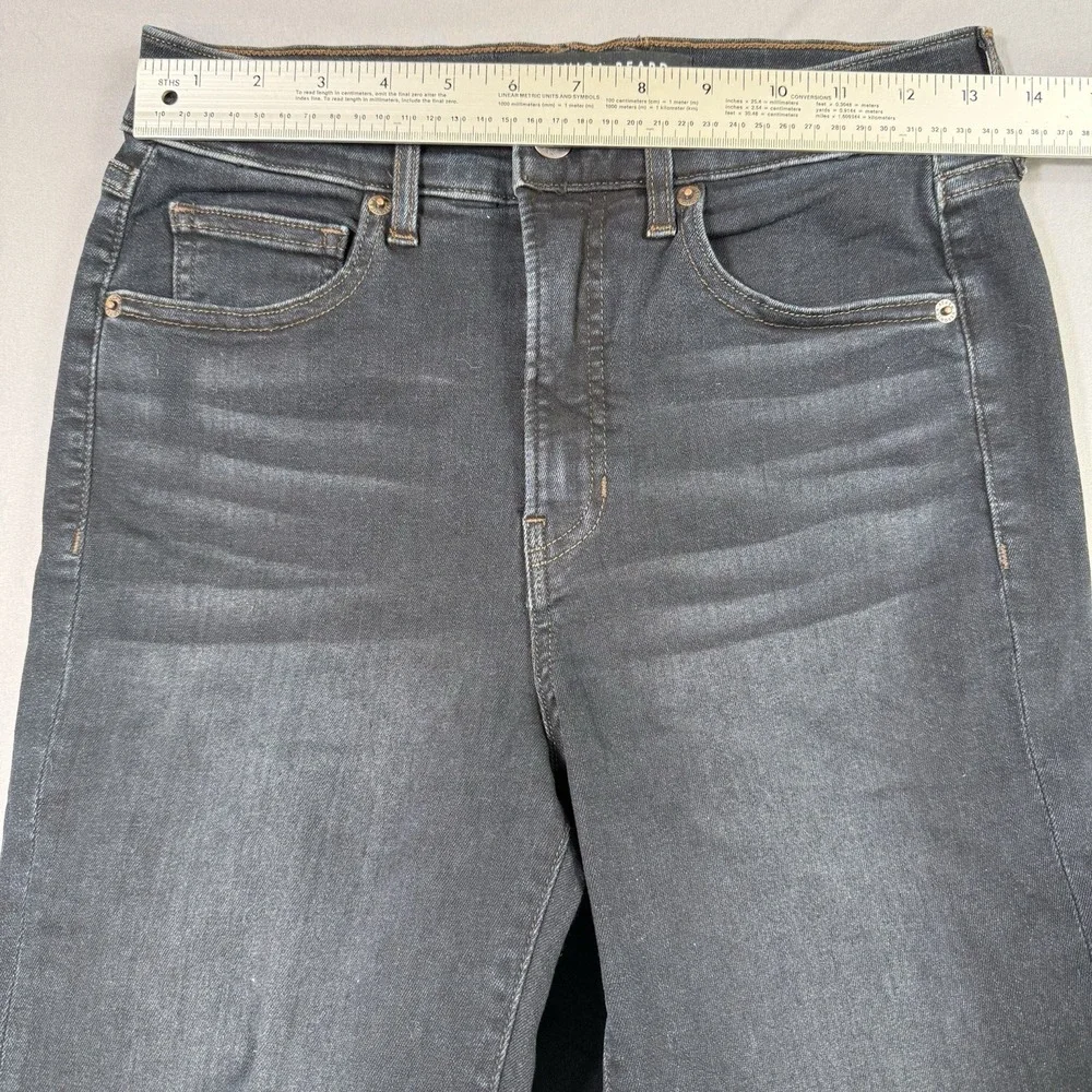 Veronica Beard Carly Kick Flare Jeans Womens 27x27 Blue High‎ Rise Dark Wash EUC